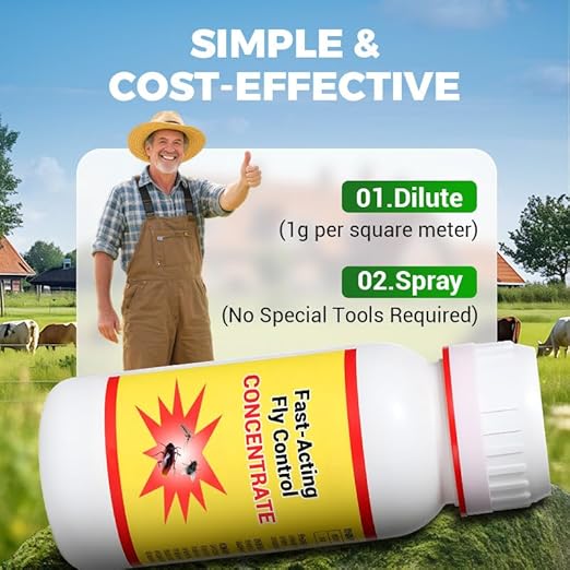 Fast-Acting Fly Control Concentrate (Pack of 1)