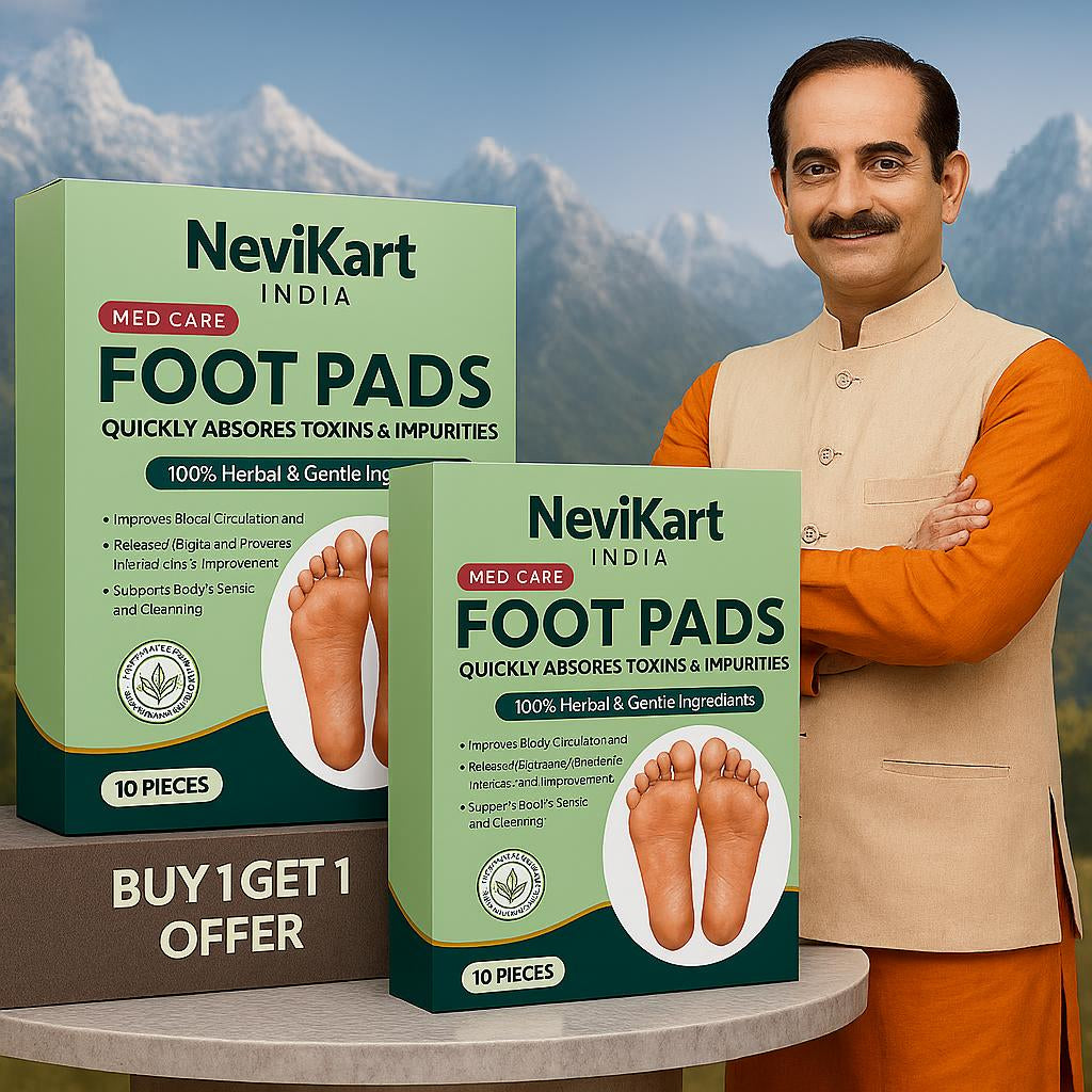 🌿Premium Detox Foot Patches – Buy 1 Get 1 Free (Flat 💸Rs 200 Off on Prepaid Orders)
